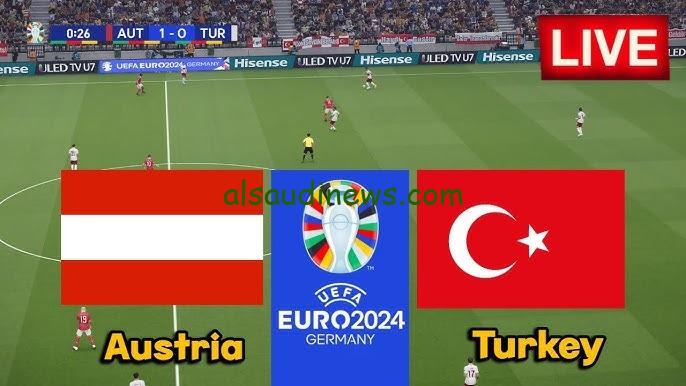 متابعة مباراة تركيا والنمسا بث مباشر الان